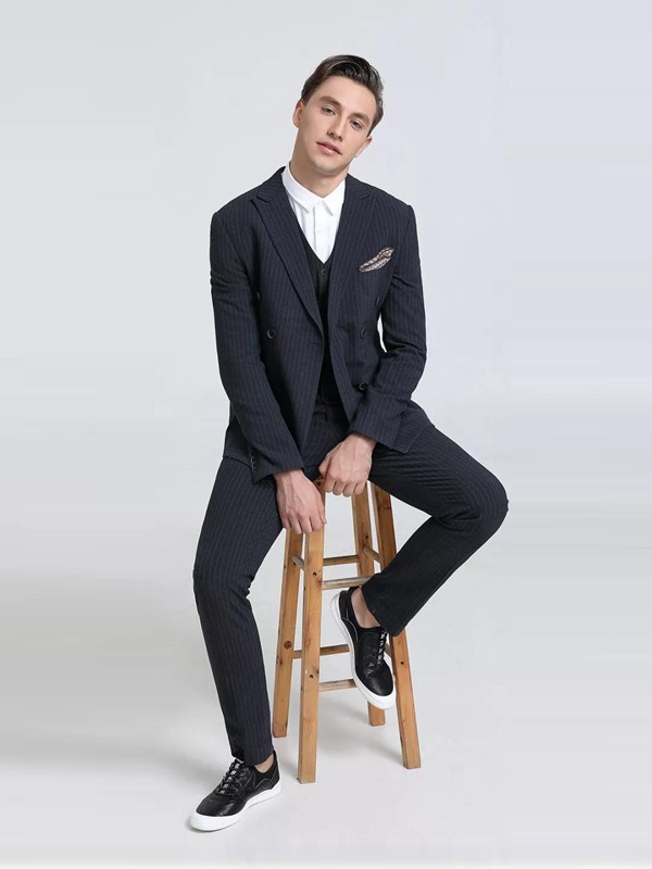 帝画男装2022秋冬季黑色西装