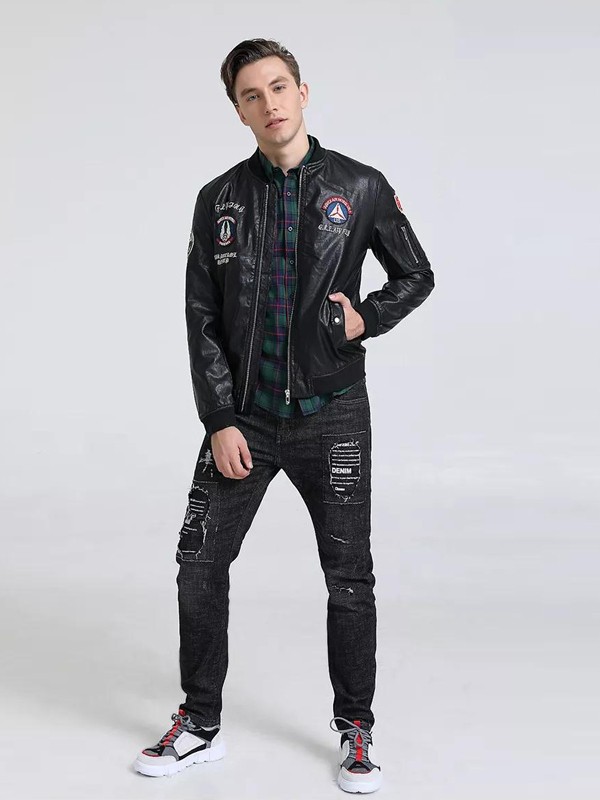 帝画男装2022秋冬季黑色长裤