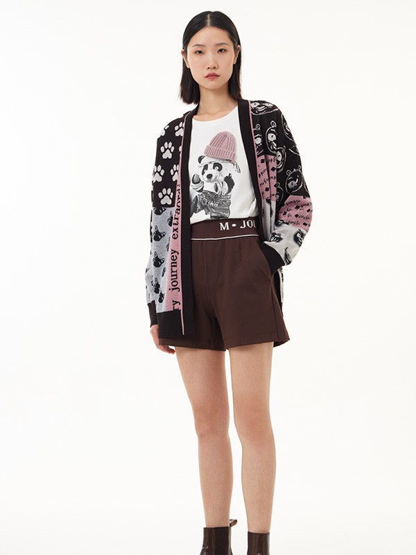 芊之美女装2022秋冬季白色T恤