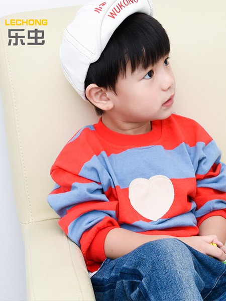 乐虫2022春夏季拼色T恤