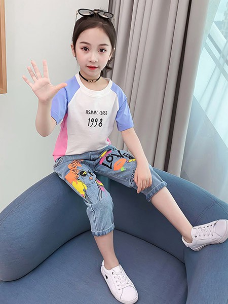 豆巴士Beanbus童装2022秋冬季白色T恤