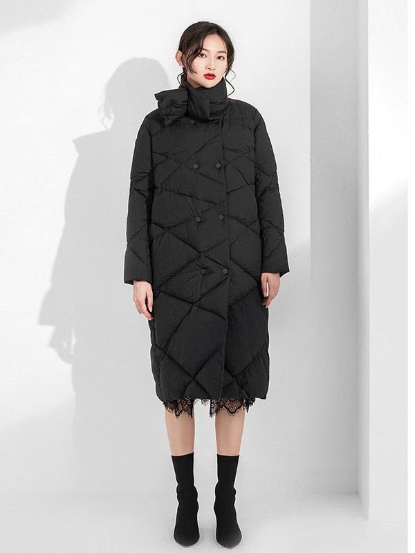 和言女装2022秋冬季黑色外套