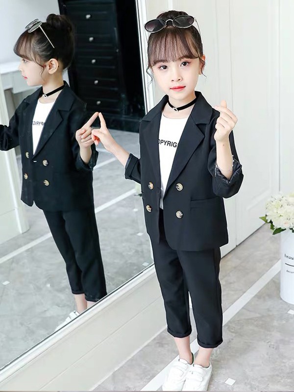 爱拉曼2022春夏季黑色长裤