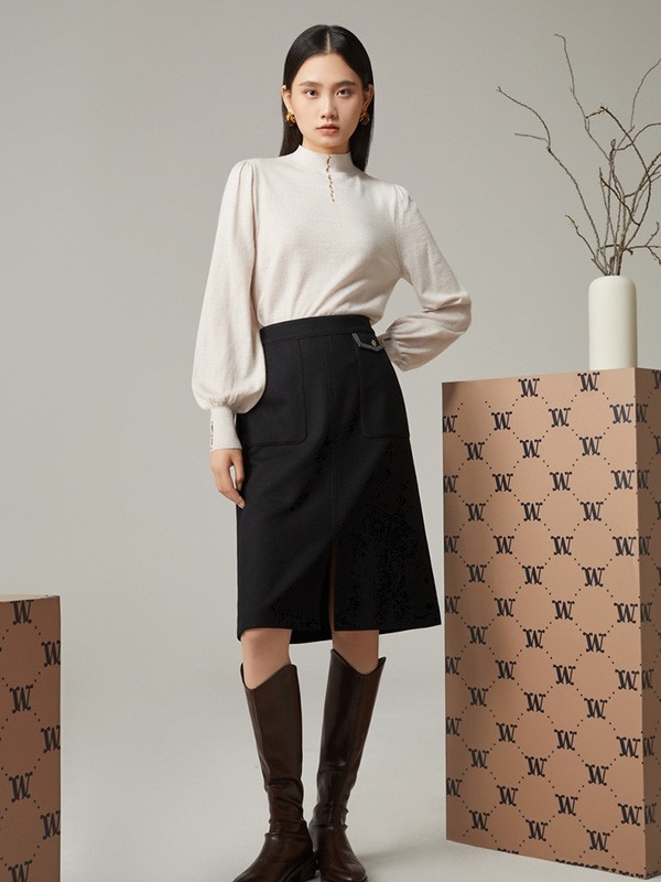 2022秋冬季白色衬衫