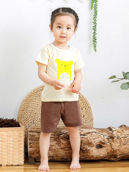 歌歌宝贝童装2022秋冬季白色家居服