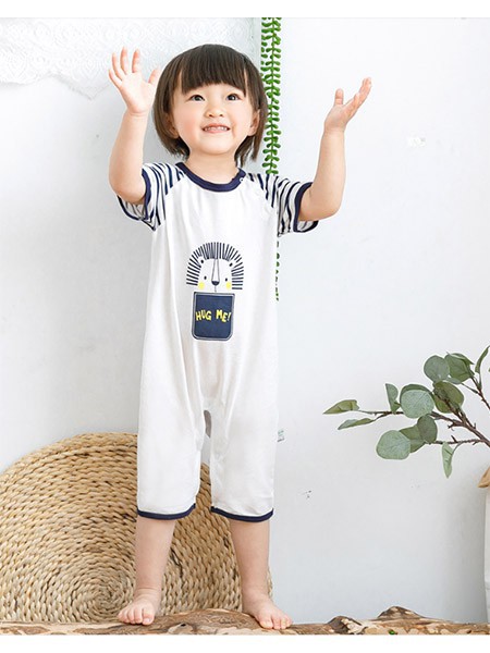 歌歌宝贝童装2022秋冬季白色家居服