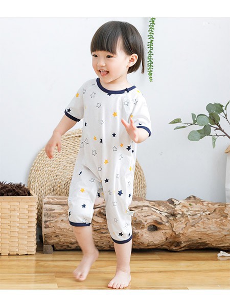 歌歌宝贝童装2022秋冬季白色家居服