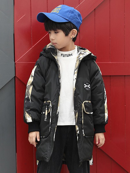 太阳雪人童装2022秋冬季白色针织衫