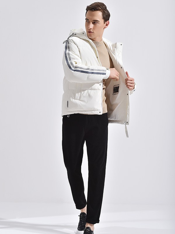 恩咖男装2022秋冬季黑色长裤