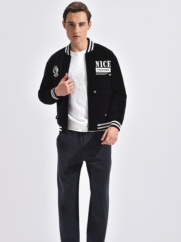 恩咖男装2022秋冬季白色T恤