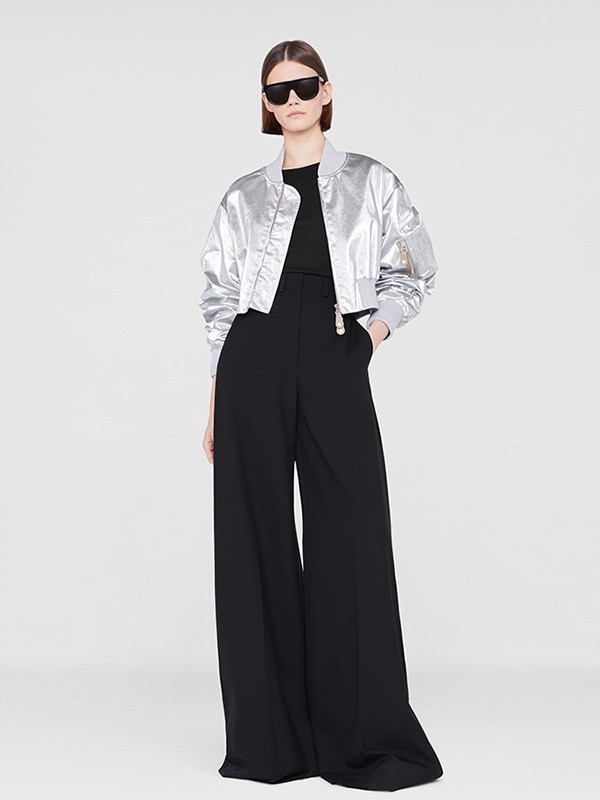 斯特拉·麦卡特尼2022秋冬季黑色T恤