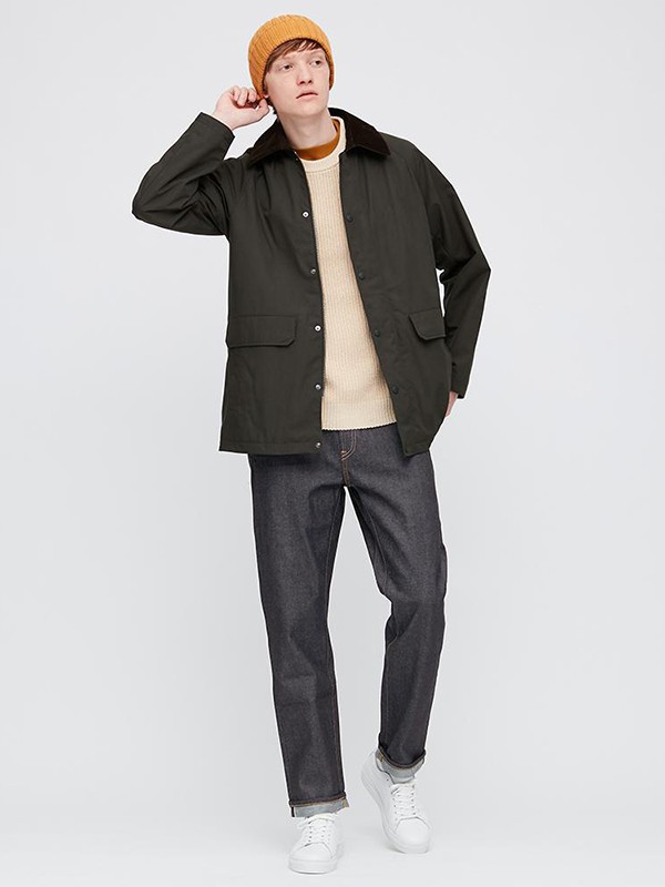 优衣库休闲装2022秋冬季黑色T恤