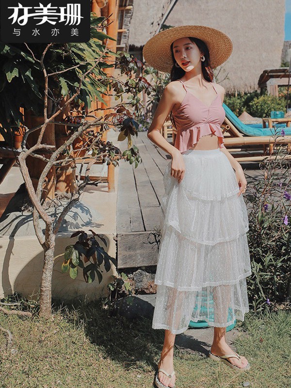 亦美珊内衣2022秋冬季白色泳衣