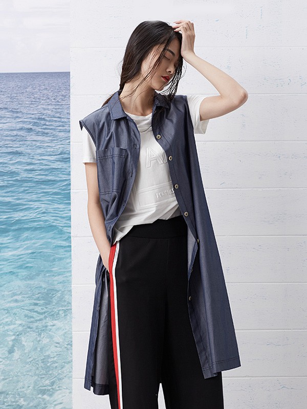 研色2022春夏季白色T恤