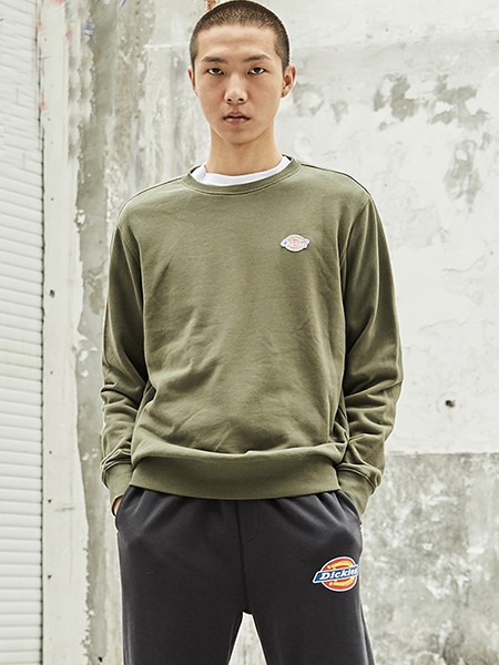 帝客休闲装2022秋冬季绿色T恤