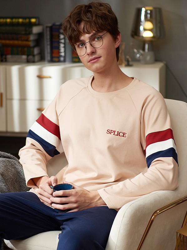 雪俐2022秋冬季米色家居服