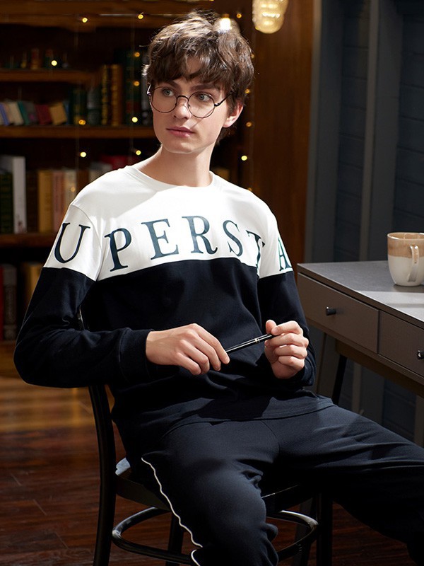 雪俐2022秋冬季白色家居服