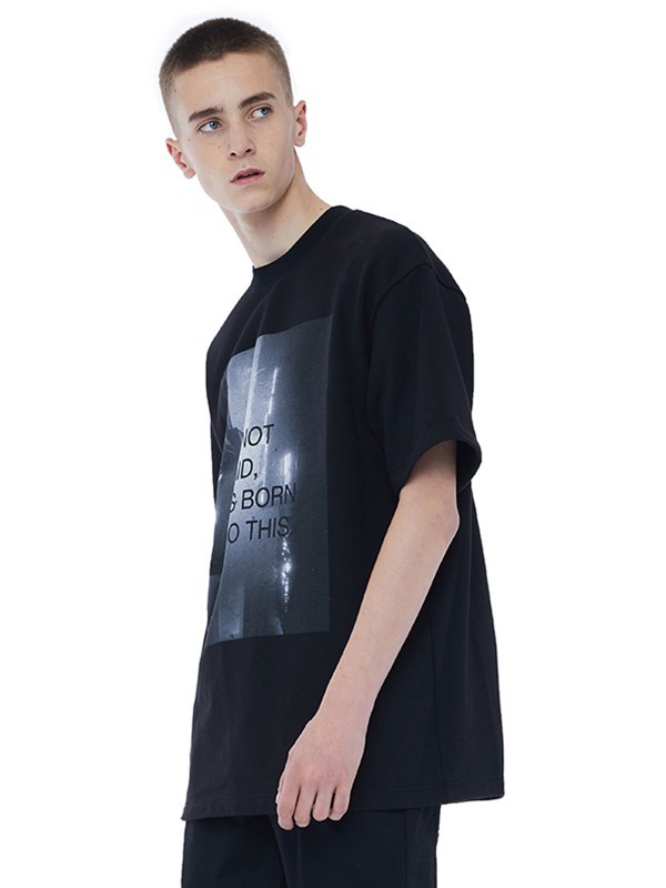 CNCN男装2022春夏季黑色T恤