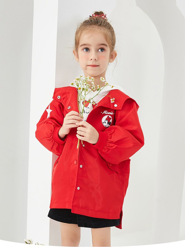 贝贝帕克童装2022秋冬季红色外套