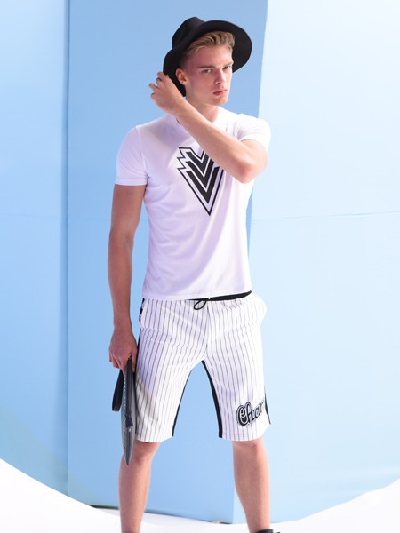 RED.P.G男装2022春夏季白色T恤