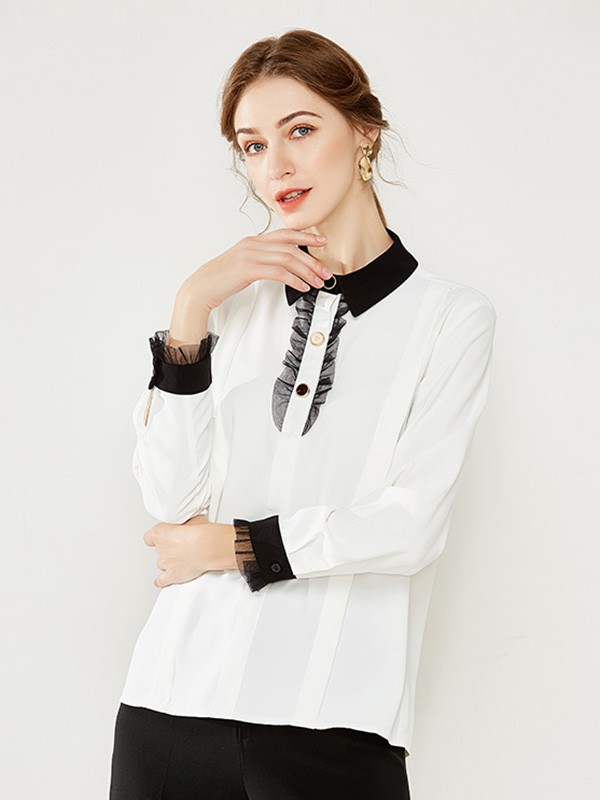 梦燕2022秋冬季白色针织衫