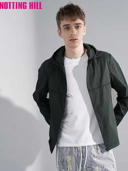 诺丁山男装2022春夏季白色T恤