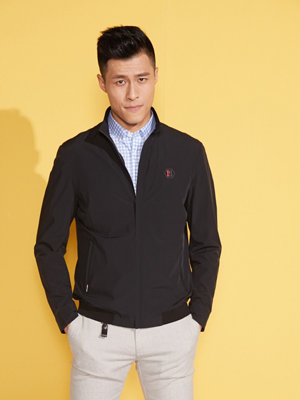 虎豹2022秋冬季米色长裤