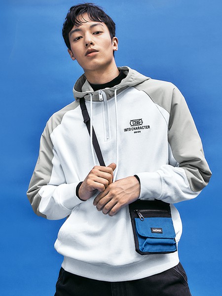 GXG男装2022秋冬季白色外套