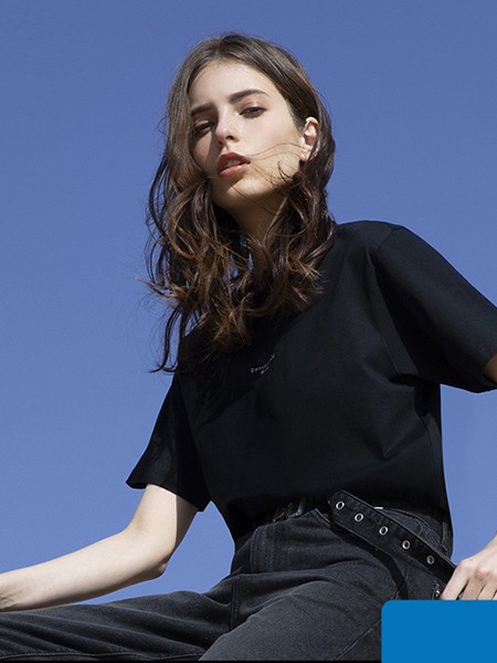 5cm男装2022秋冬季黑色T恤