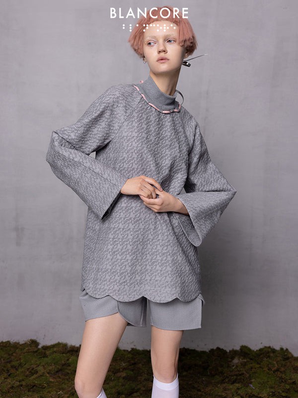 Blancore女装2022秋冬季灰色套装