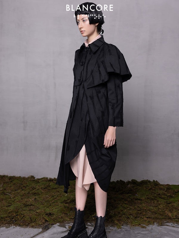 Blancore女装2022秋冬季黑色长裙