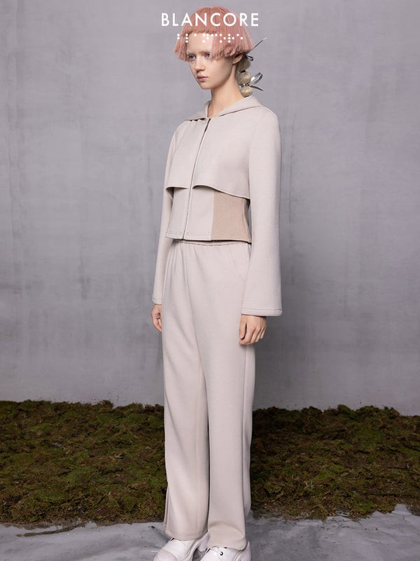 Blancore女装2022秋冬季莫兰迪色系套装