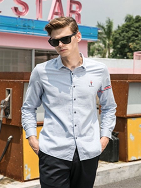 沙斐洛safnew男装2022春夏季白色衬衫
