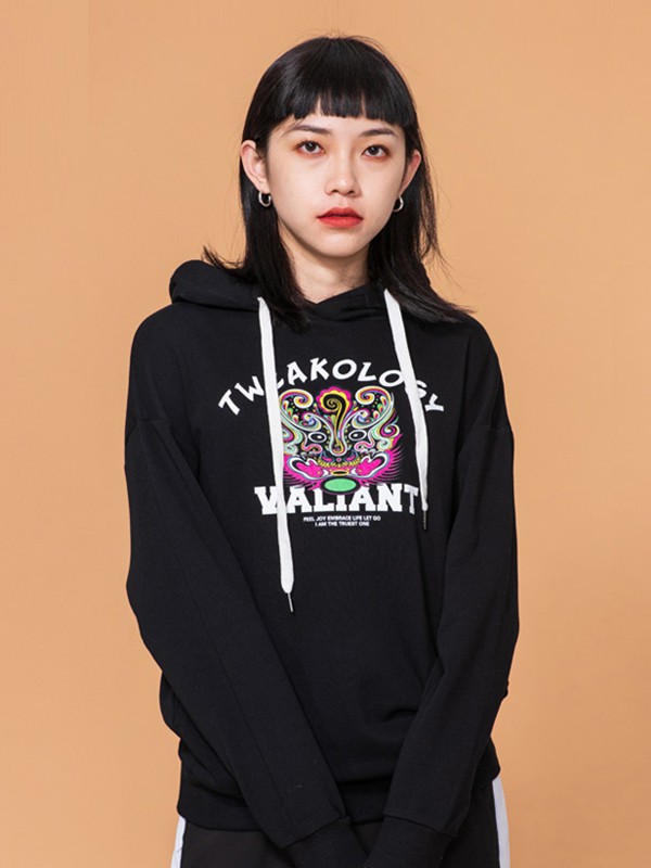 衫国演义2022秋冬季灰色卫衣