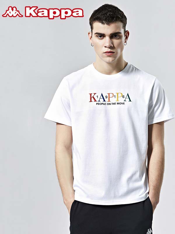 背靠背运动装2022春夏季白色T恤