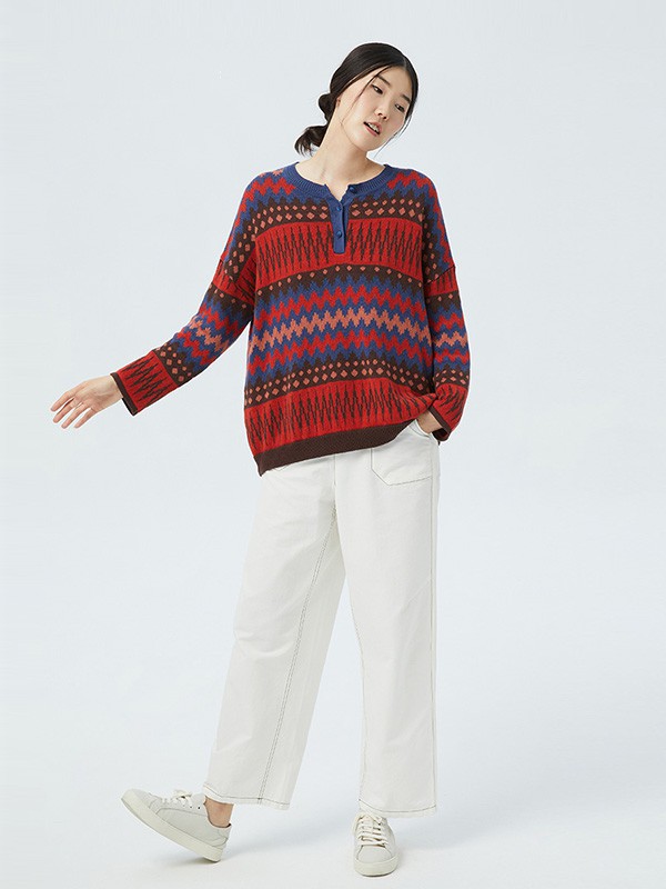 斯琴女装2022秋冬季白色阔腿裤