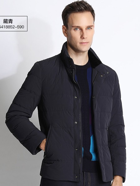 杰凡尼男装2022秋冬季黑色T恤