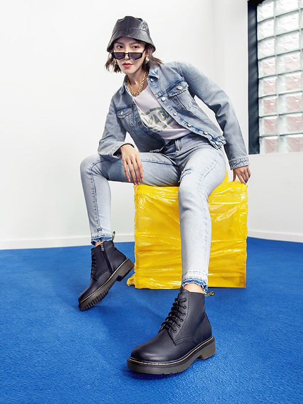 接吻猫2022秋冬装女鞋