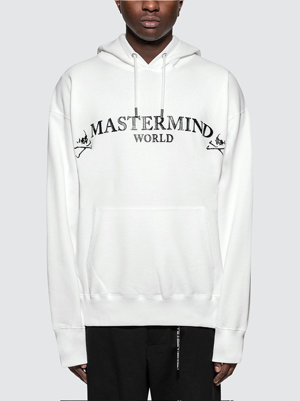 mastermind男装2022秋冬季白色卫衣