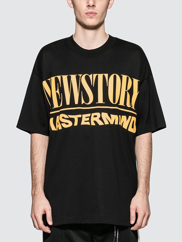 mastermind男装2022秋冬季黑色T恤