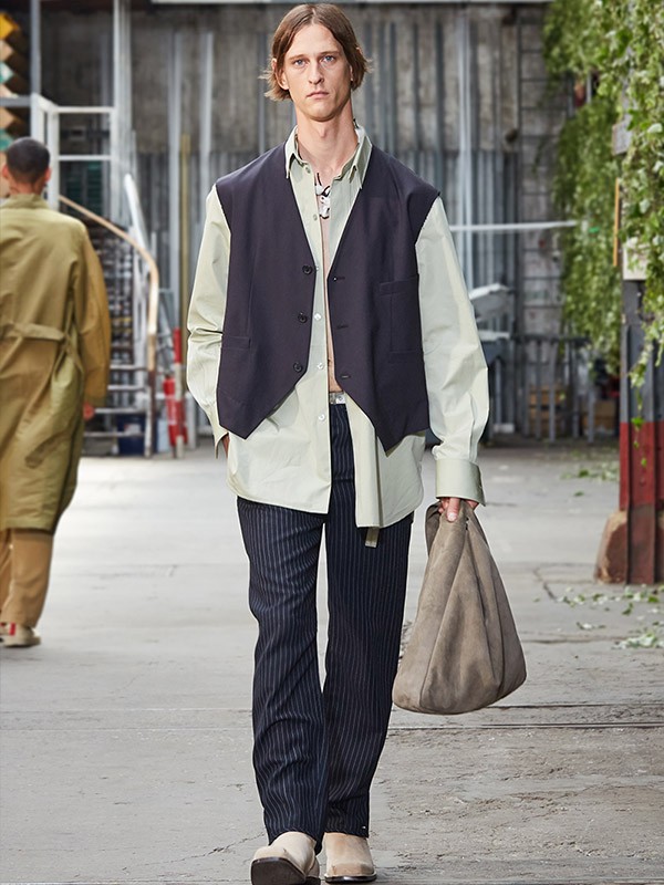 Rochas女装2022秋冬季灰色衬衫