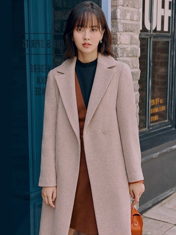 猫姐女装2022秋冬季白色大衣