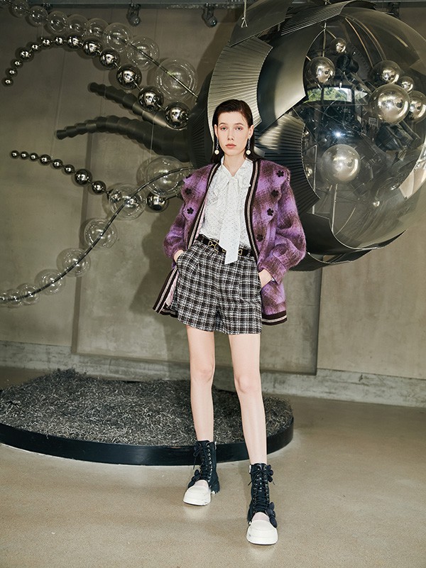 碧淑黛芙2022秋冬季白色衬衫