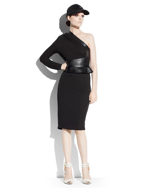 汤姆·福特女装2022秋冬季黑色连衣裙