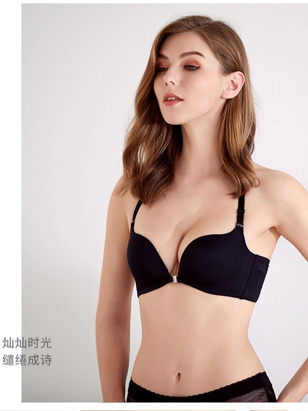 蝶安芬内衣2022秋冬季黑色时尚内衣