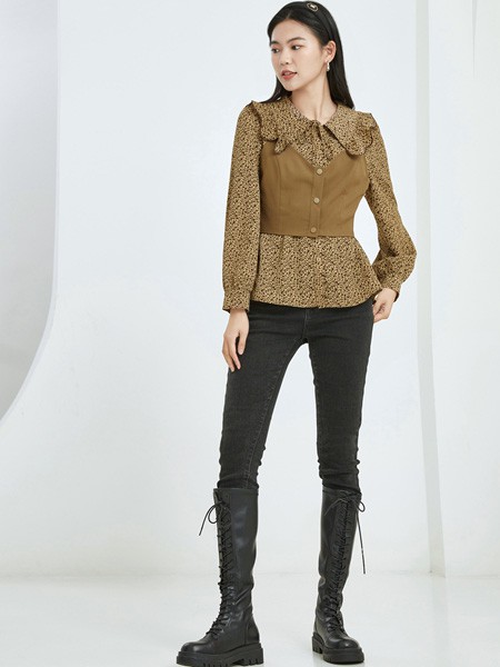 朵以2022秋冬季黑色长裤