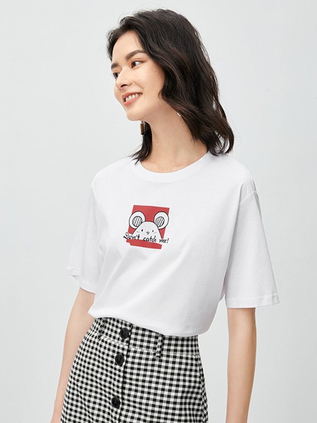 Pure:Moment:2022春夏季白色T恤