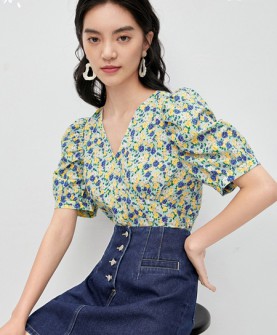 EIFINI-伊芙丽雪纺衫