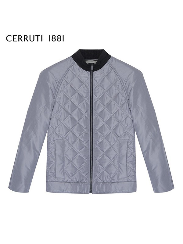 切瑞蒂2022秋冬季灰色羽绒服