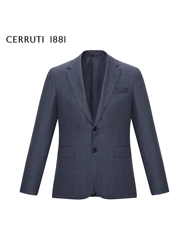 切瑞蒂2022秋冬季藏蓝色西装